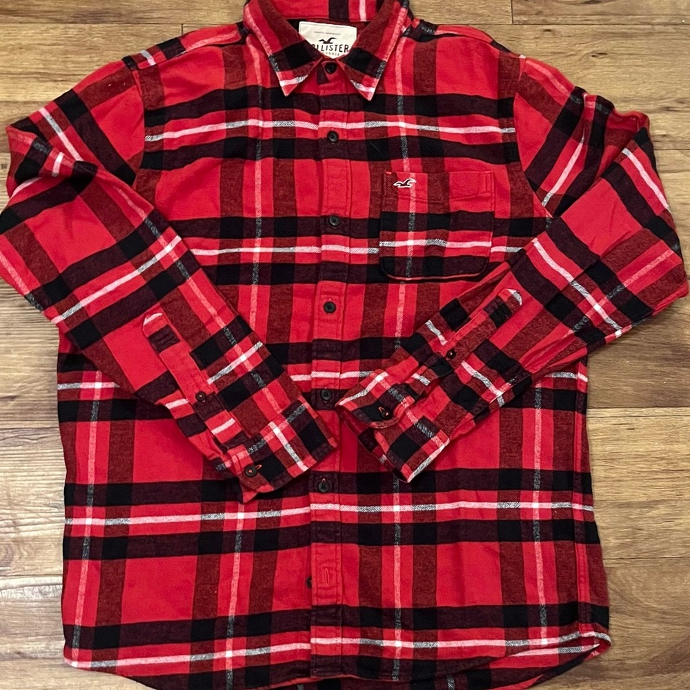 Hollister - Plaid Flannel Shirt